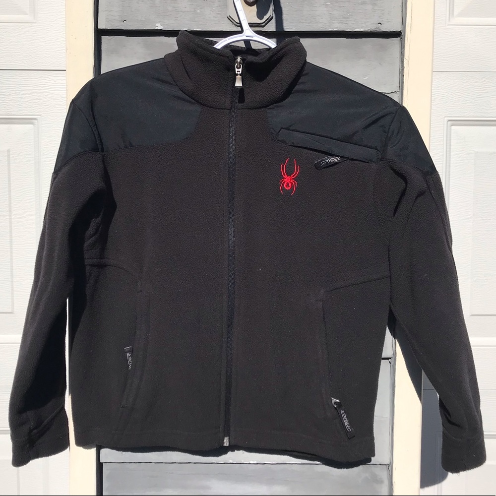 🕷Spyder jacket fleece boys